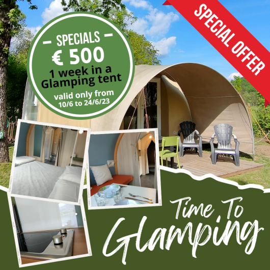 Last minute Glamping Tent